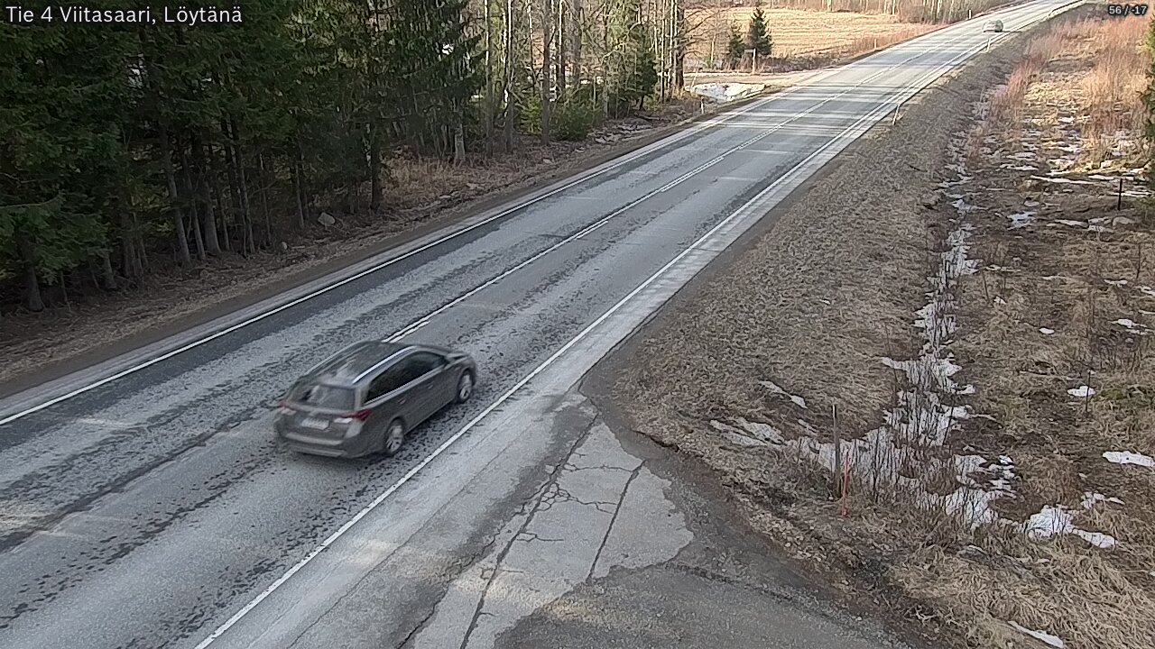Weather Camera Image Väg 4 Viitasaari, Löytänä, Viitasaari, Keski-Suomi