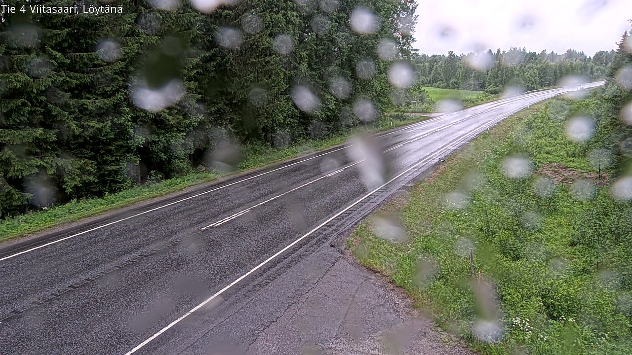 Weather Camera Image Road 4 Viitasaari, Löytänä, Viitasaari, Keski-Suomi