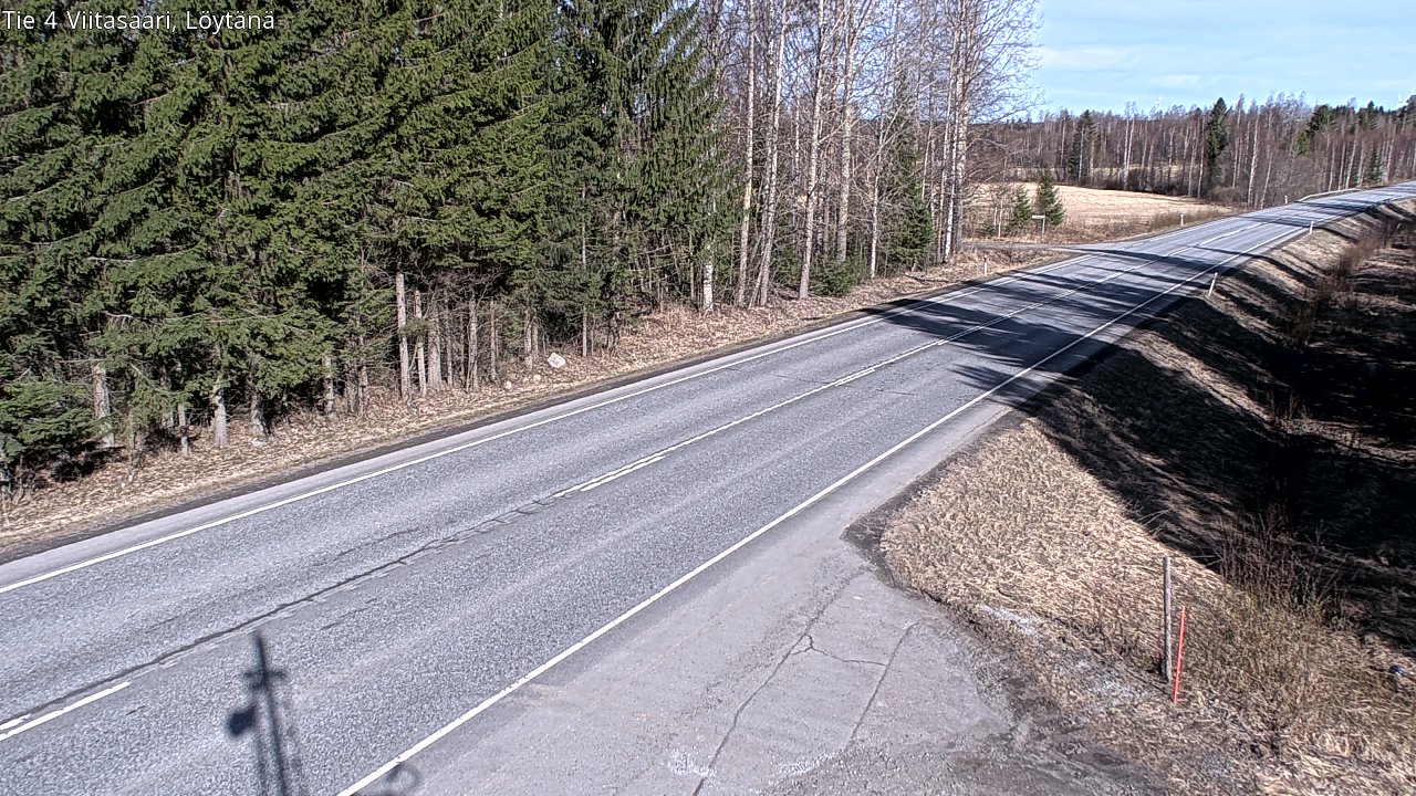 Weather Camera Image Väg 4 Viitasaari, Löytänä, Viitasaari, Keski-Suomi