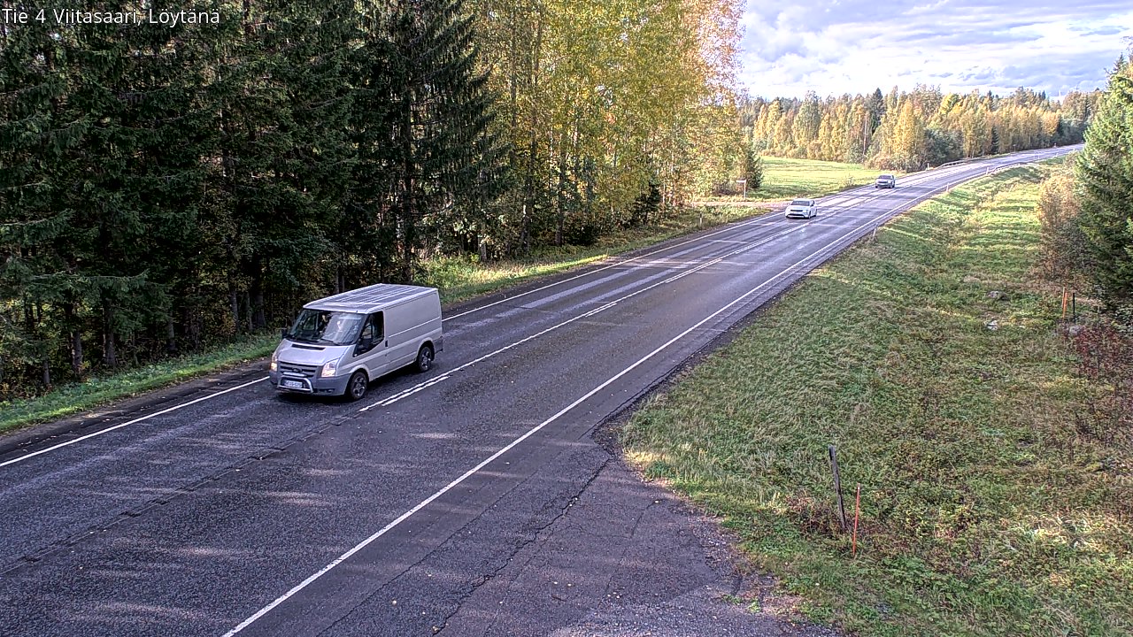 Weather Camera Image Väg 4 Viitasaari, Löytänä, Viitasaari, Keski-Suomi