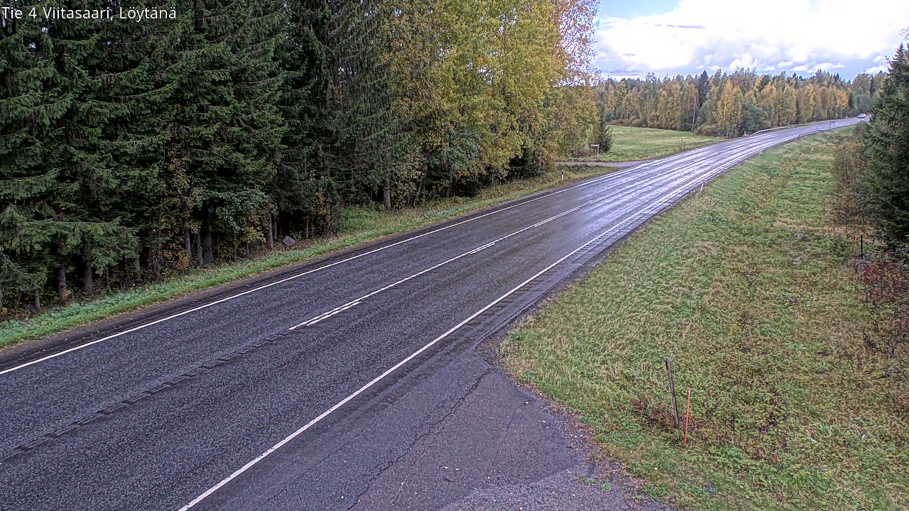 Weather Camera Image Väg 4 Viitasaari, Löytänä, Viitasaari, Keski-Suomi