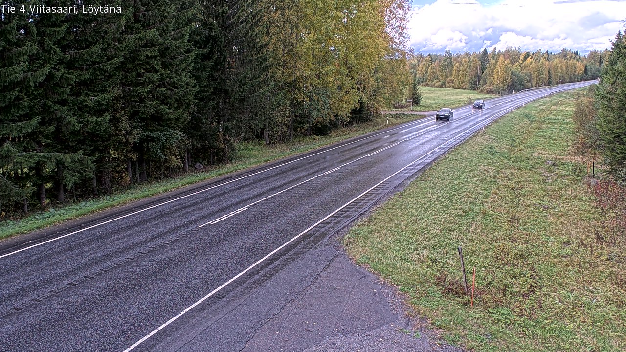 Weather Camera Image Väg 4 Viitasaari, Löytänä, Viitasaari, Keski-Suomi