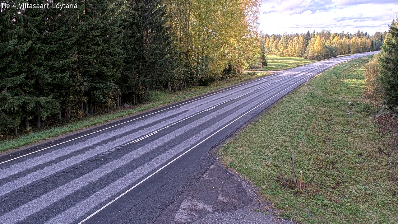 Weather Camera Image Väg 4 Viitasaari, Löytänä, Viitasaari, Keski-Suomi