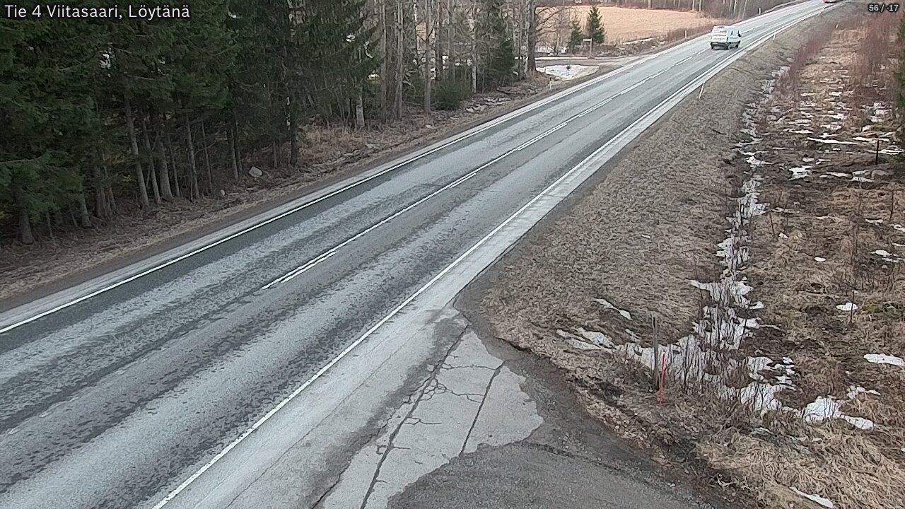 Weather Camera Image Väg 4 Viitasaari, Löytänä, Viitasaari, Keski-Suomi