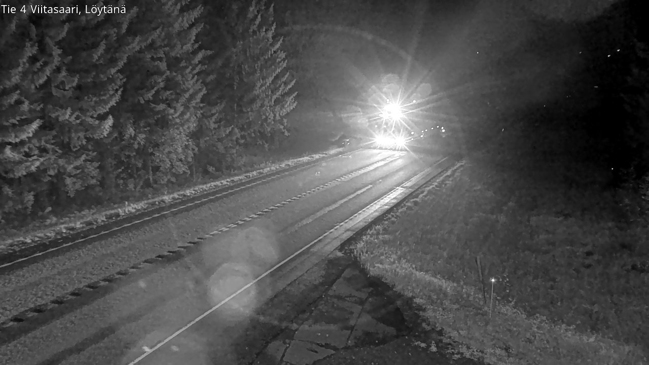Weather Camera Image Väg 4 Viitasaari, Löytänä, Viitasaari, Keski-Suomi