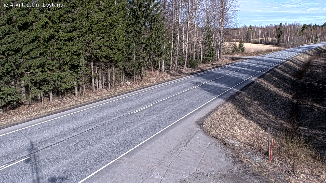 Weather Camera Image Road 4 Viitasaari, Löytänä, Viitasaari, Keski-Suomi