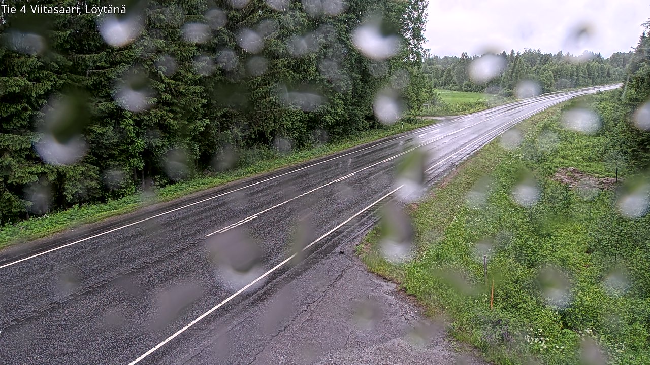 Weather Camera Image Road 4 Viitasaari, Löytänä, Viitasaari, Keski-Suomi