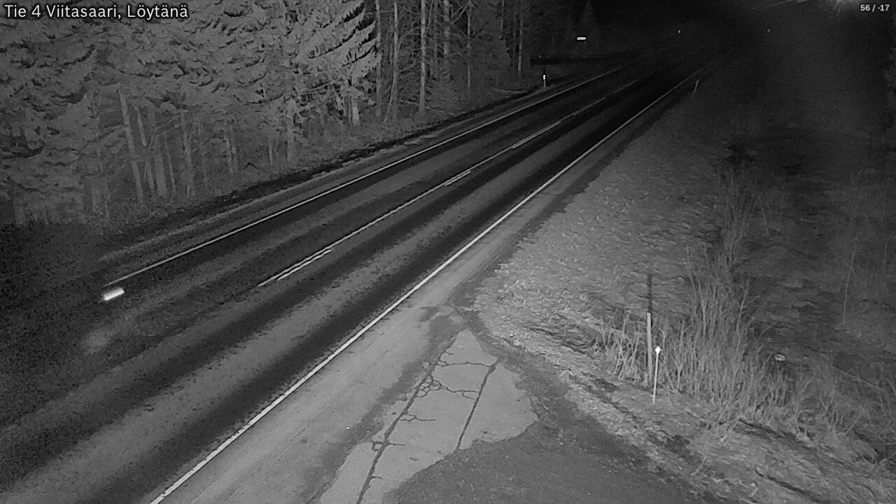 Weather Camera Image Väg 4 Viitasaari, Löytänä, Viitasaari, Keski-Suomi