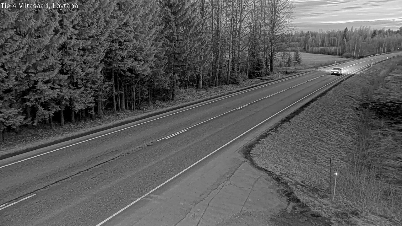 Weather Camera Image Väg 4 Viitasaari, Löytänä, Viitasaari, Keski-Suomi