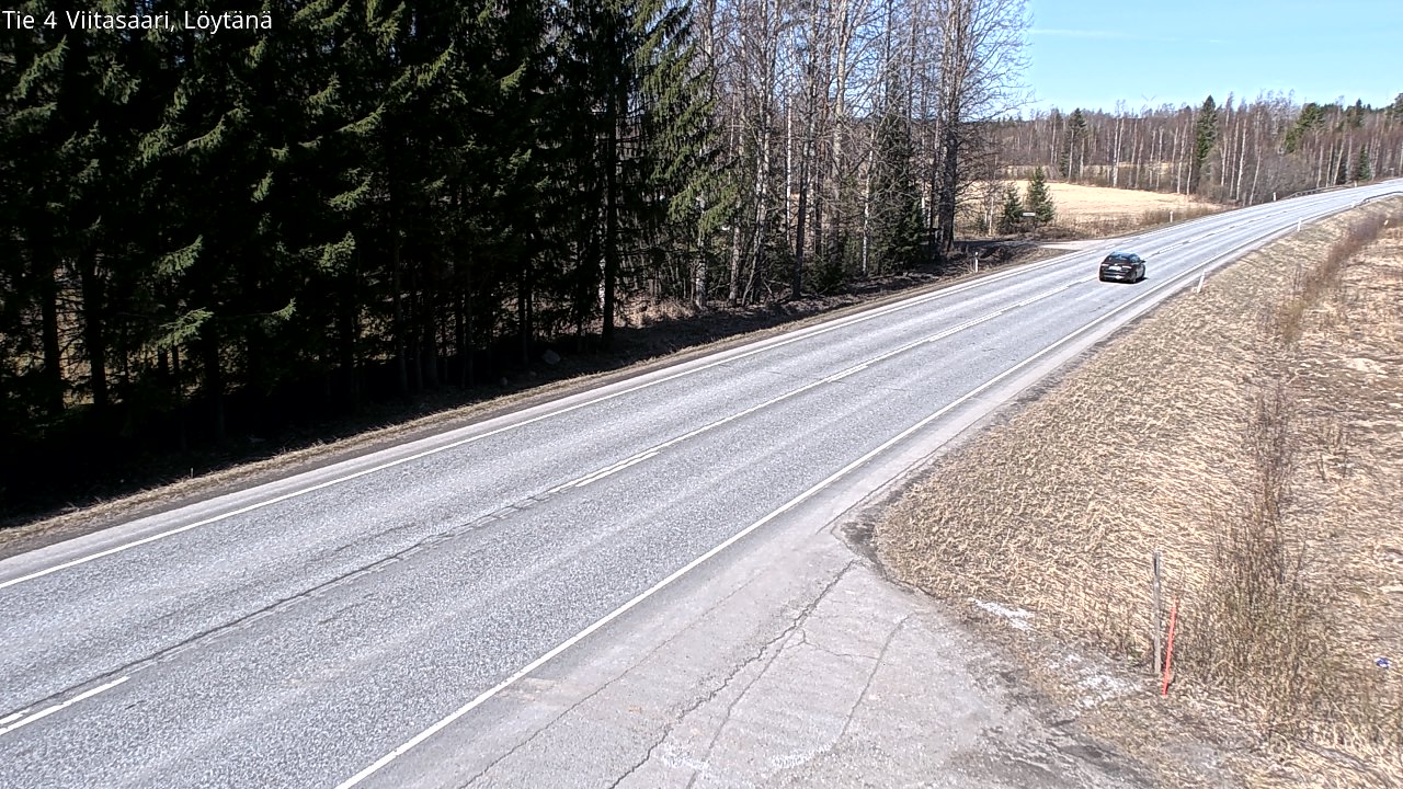 Weather Camera Image Väg 4 Viitasaari, Löytänä, Viitasaari, Keski-Suomi