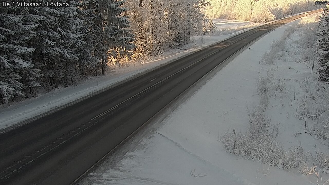Weather Camera Image Väg 4 Viitasaari, Löytänä, Viitasaari, Keski-Suomi