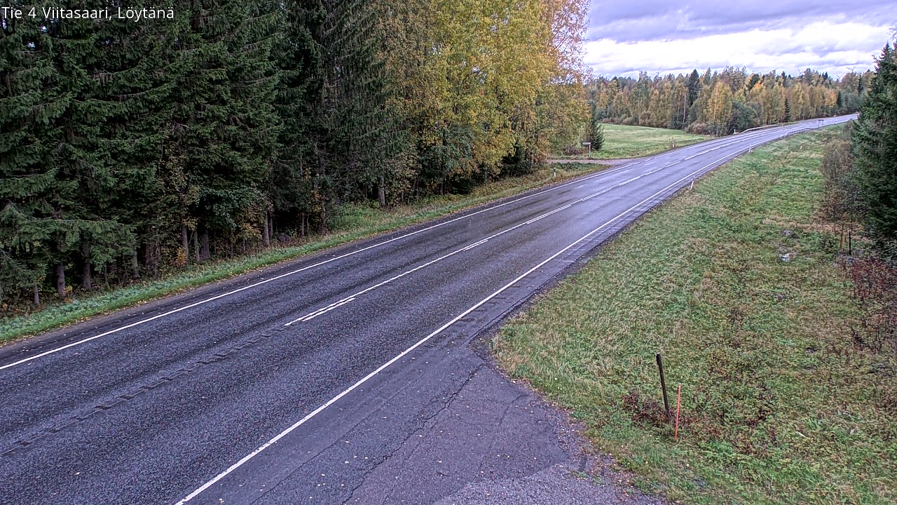 Weather Camera Image Väg 4 Viitasaari, Löytänä, Viitasaari, Keski-Suomi