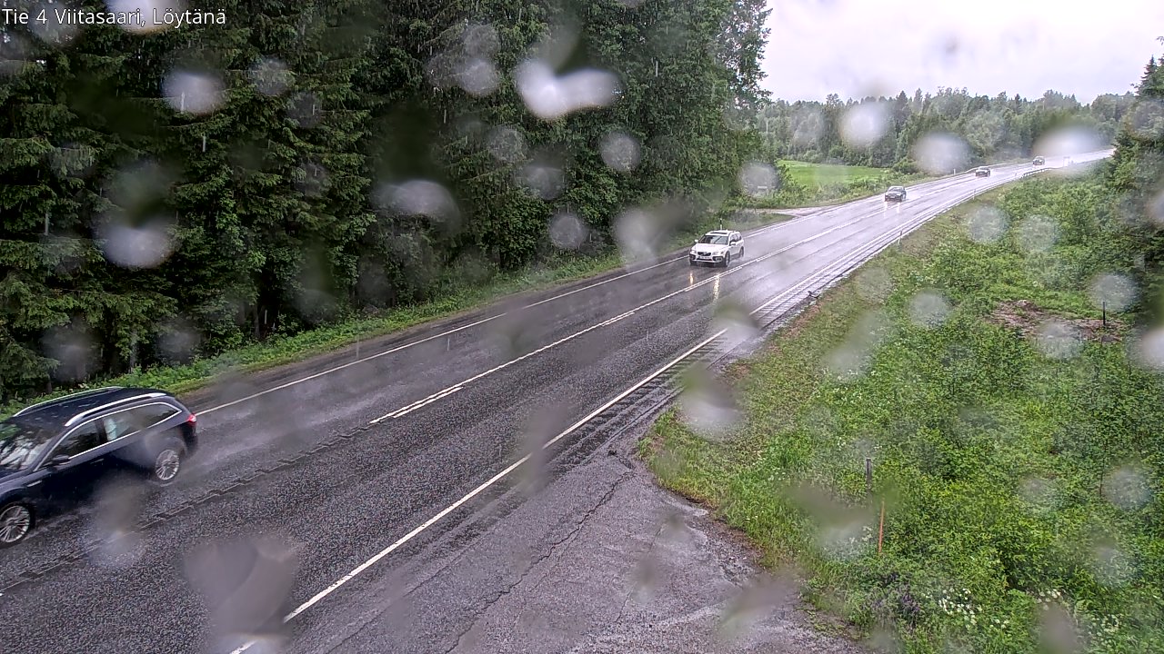 Weather Camera Image Road 4 Viitasaari, Löytänä, Viitasaari, Keski-Suomi