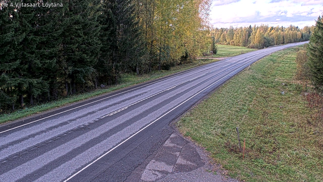 Weather Camera Image Väg 4 Viitasaari, Löytänä, Viitasaari, Keski-Suomi