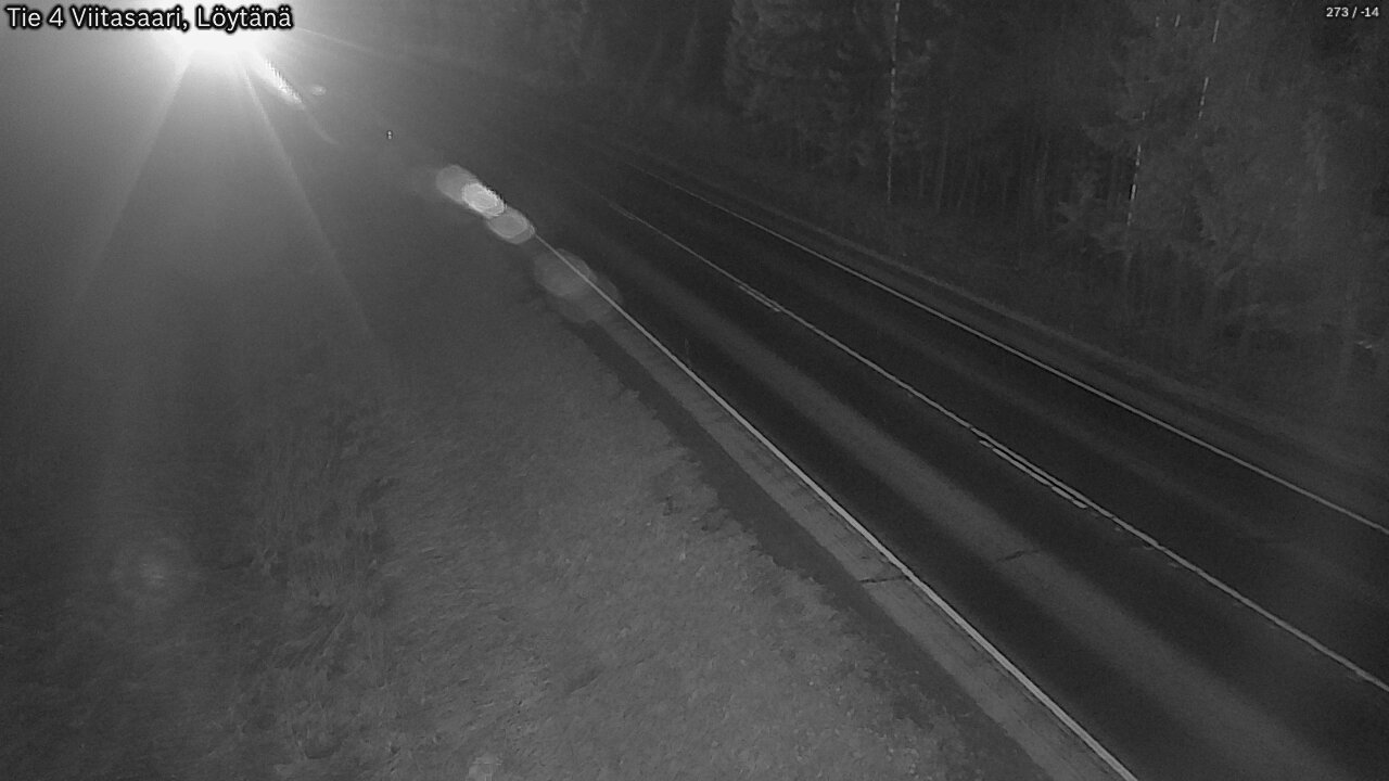Weather Camera Image Road 4 Viitasaari, Löytänä, Viitasaari, Keski-Suomi