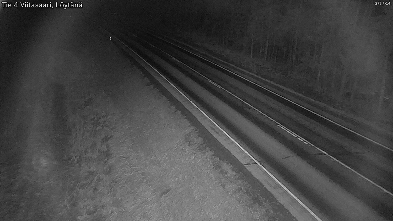 Weather Camera Image Road 4 Viitasaari, Löytänä, Viitasaari, Keski-Suomi