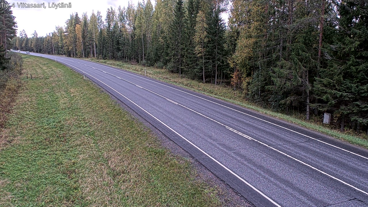 Weather Camera Image Väg 4 Viitasaari, Löytänä, Viitasaari, Keski-Suomi