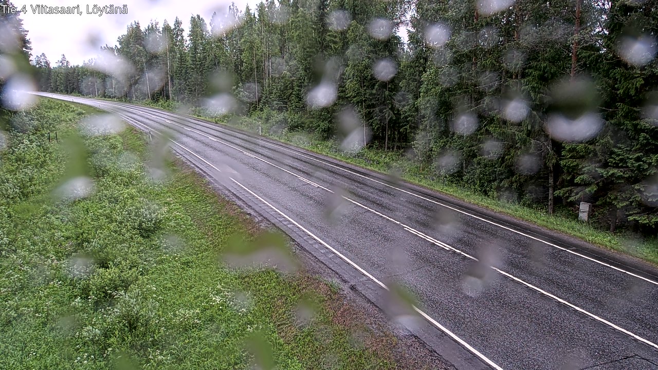 Weather Camera Image Väg 4 Viitasaari, Löytänä, Viitasaari, Keski-Suomi
