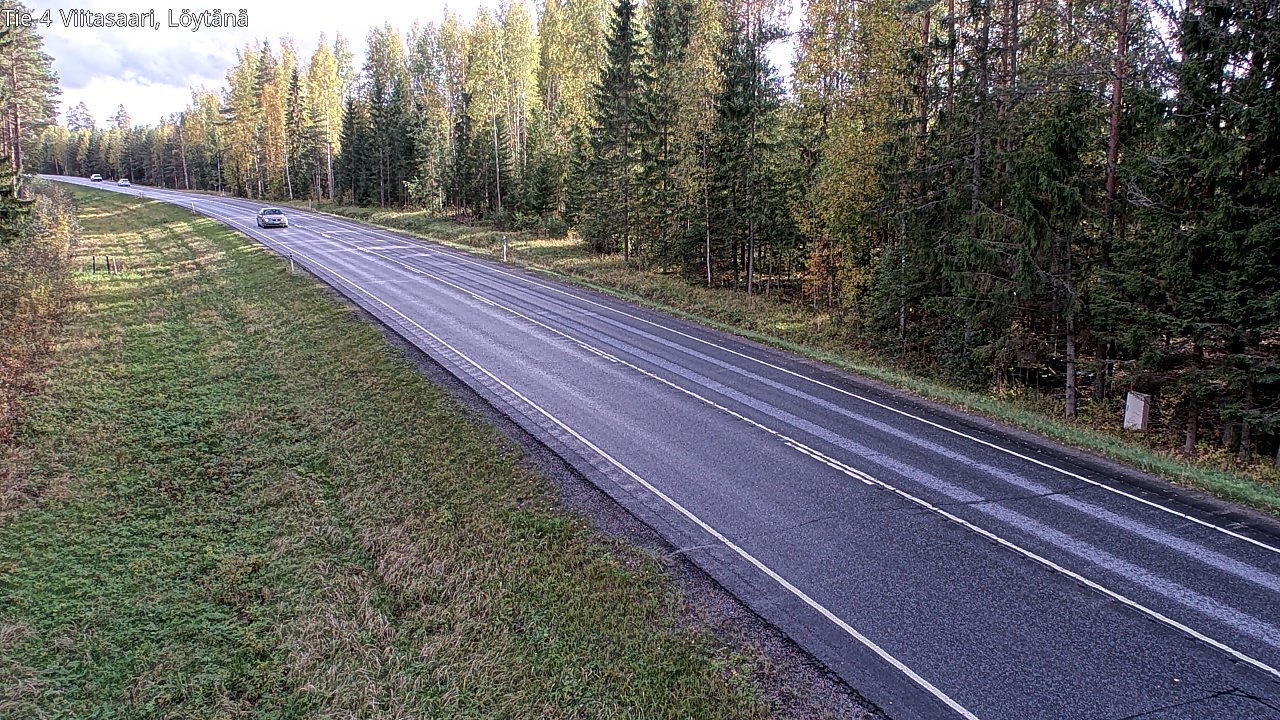 Weather Camera Image Väg 4 Viitasaari, Löytänä, Viitasaari, Keski-Suomi