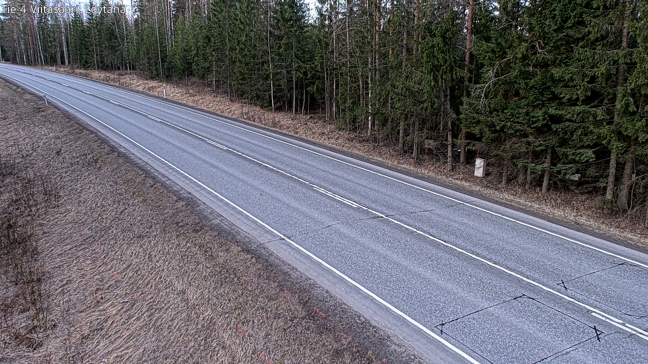 Weather Camera Image Väg 4 Viitasaari, Löytänä, Viitasaari, Keski-Suomi
