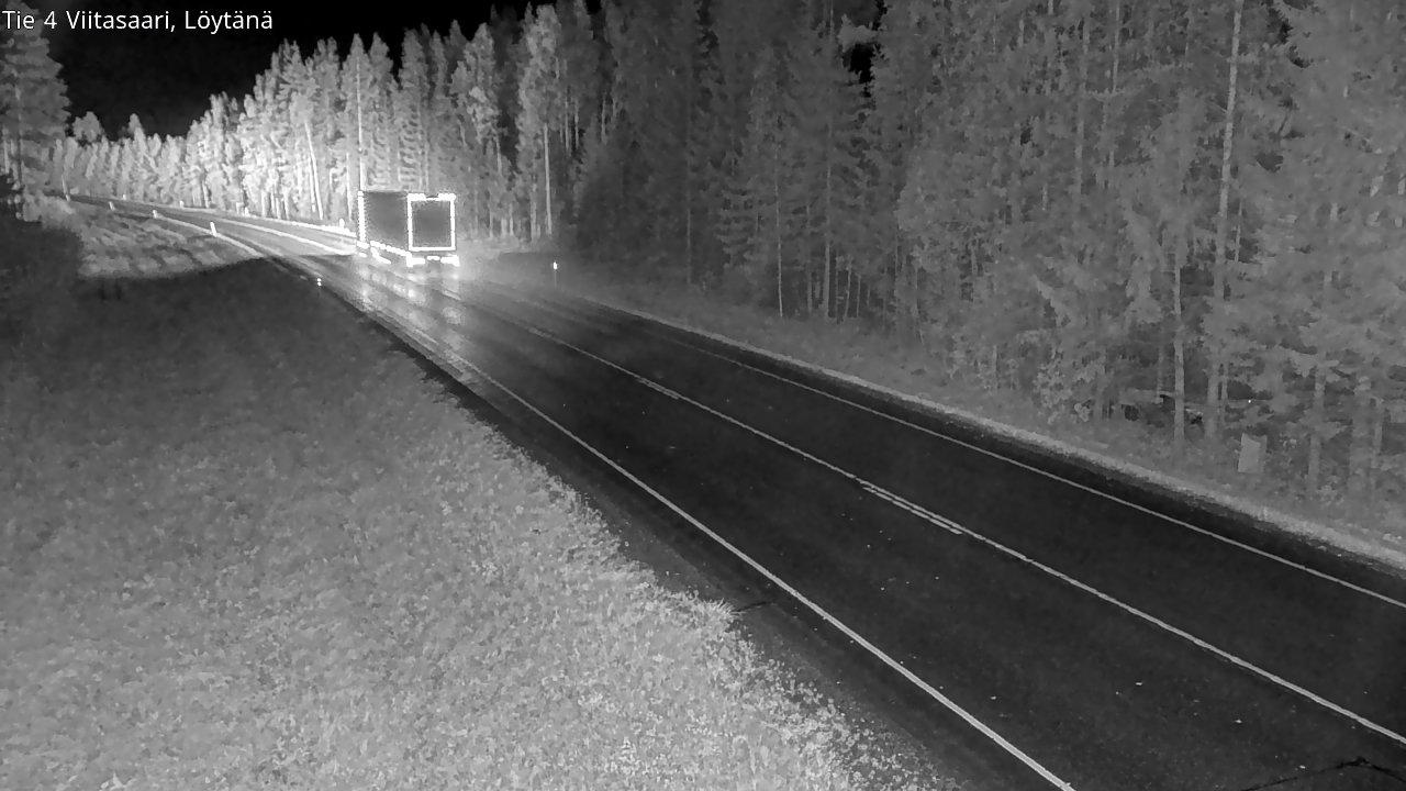 Weather Camera Image Väg 4 Viitasaari, Löytänä, Viitasaari, Keski-Suomi