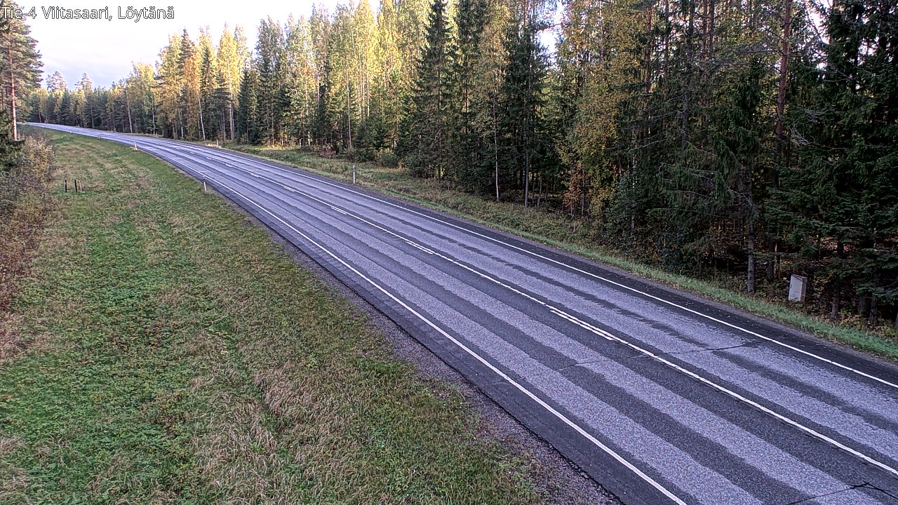 Weather Camera Image Väg 4 Viitasaari, Löytänä, Viitasaari, Keski-Suomi