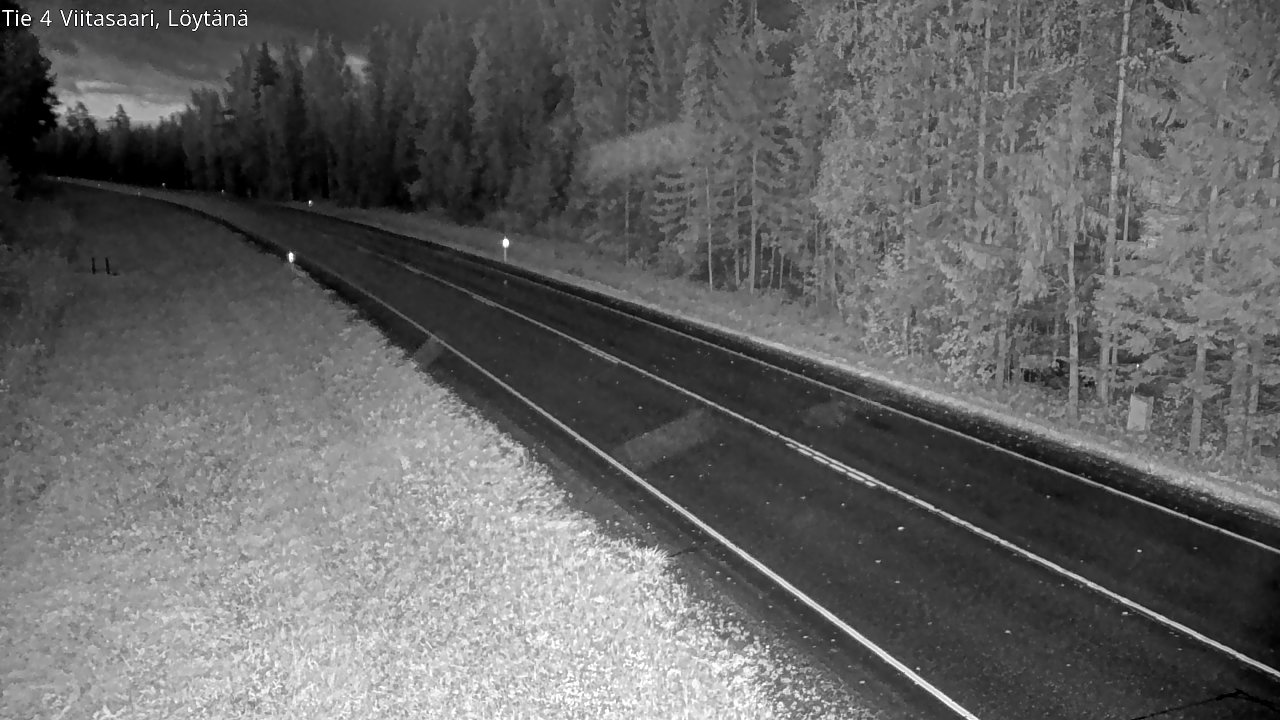 Weather Camera Image Väg 4 Viitasaari, Löytänä, Viitasaari, Keski-Suomi