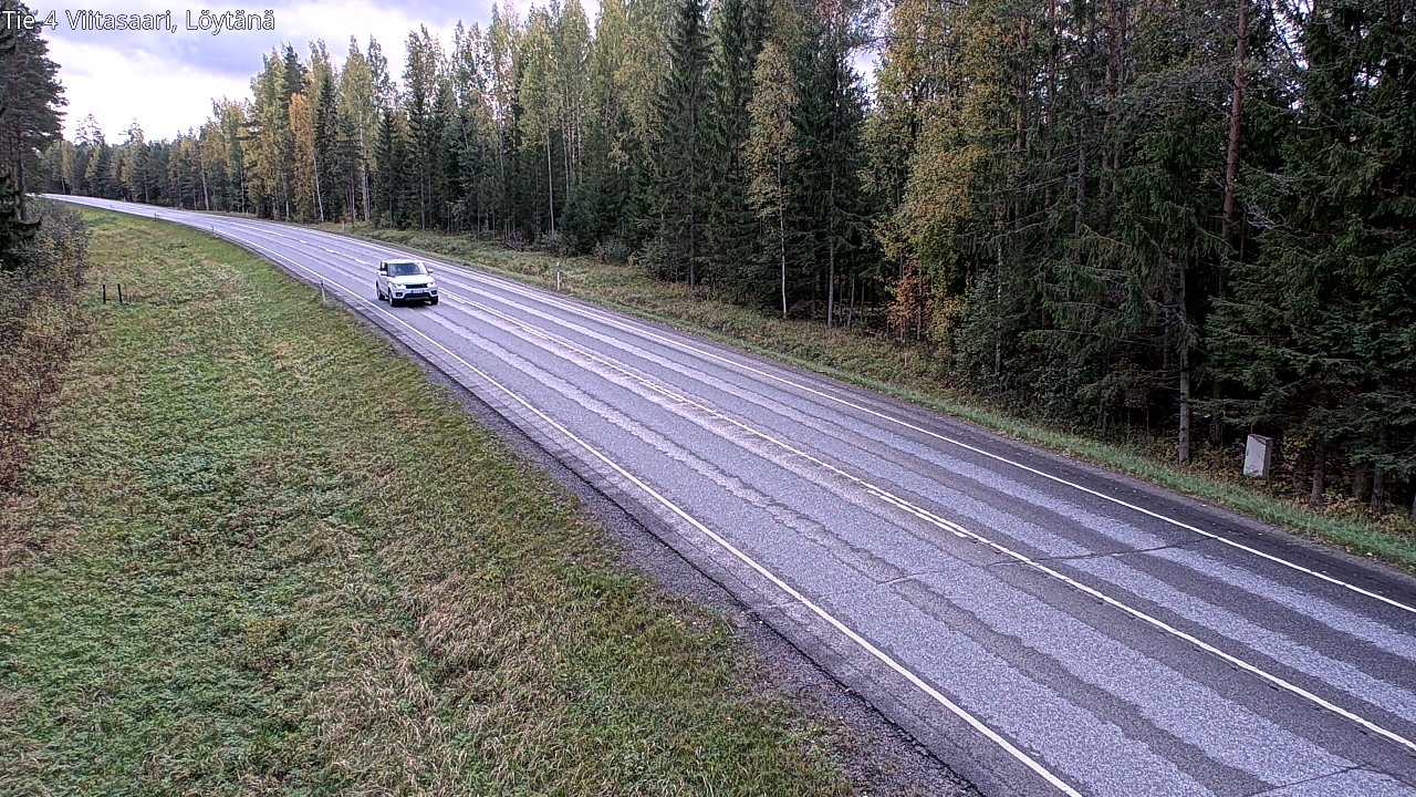 Weather Camera Image Väg 4 Viitasaari, Löytänä, Viitasaari, Keski-Suomi