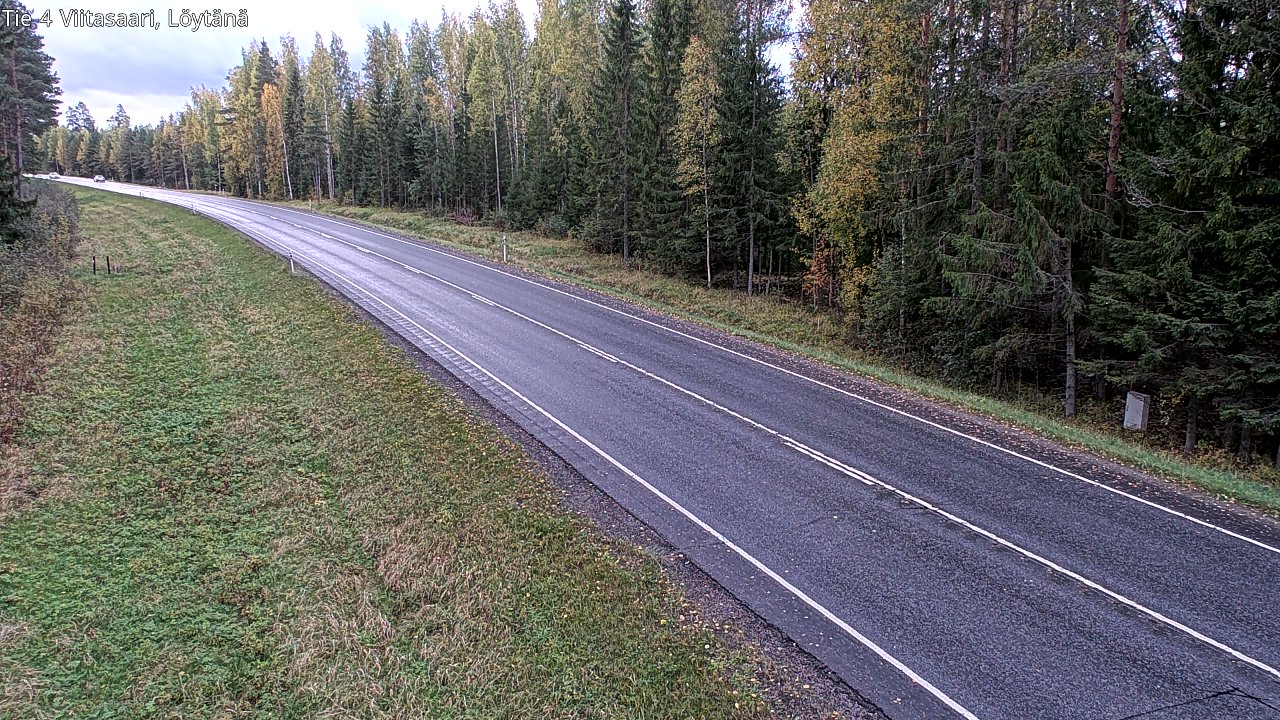 Weather Camera Image Väg 4 Viitasaari, Löytänä, Viitasaari, Keski-Suomi