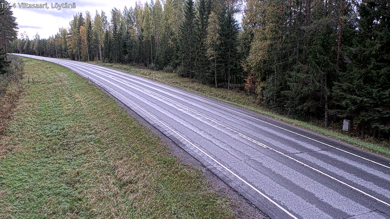 Weather Camera Image Väg 4 Viitasaari, Löytänä, Viitasaari, Keski-Suomi