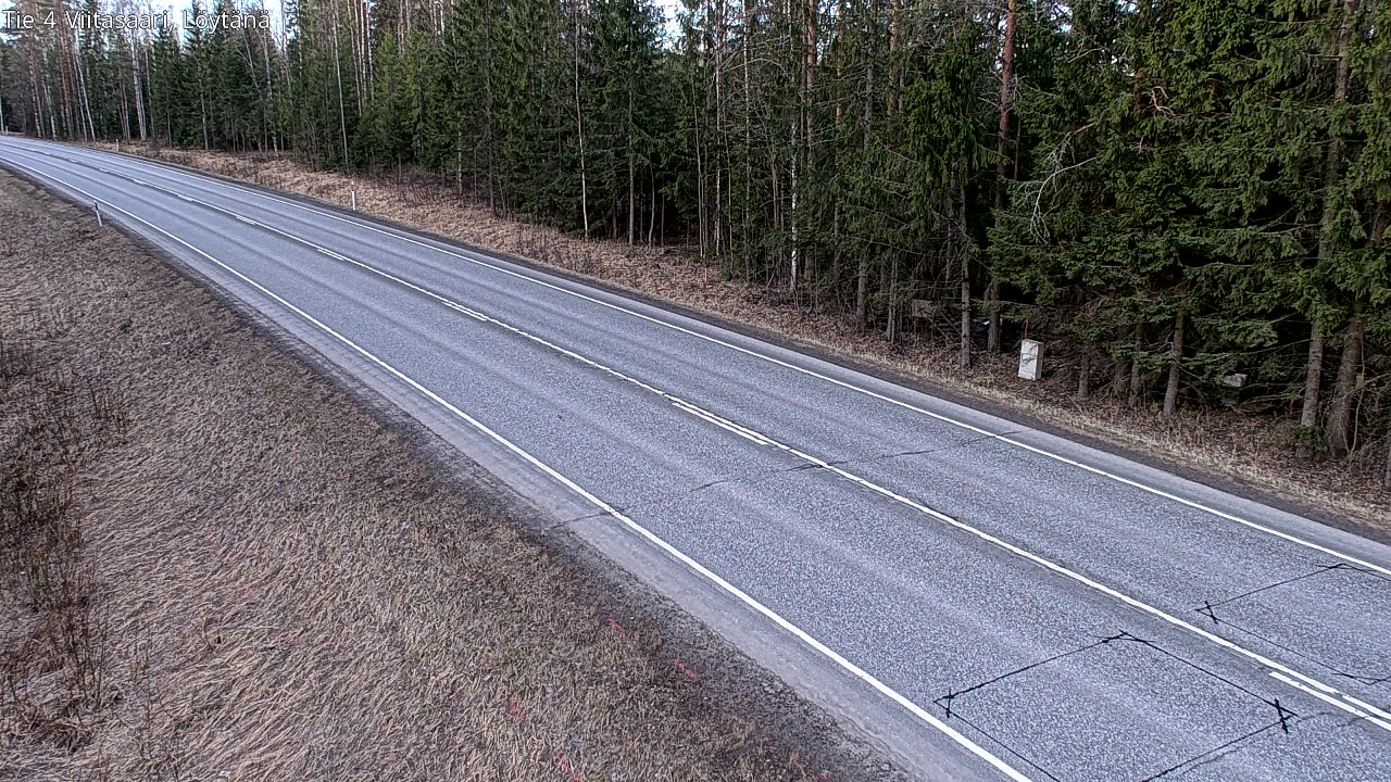 Weather Camera Image Väg 4 Viitasaari, Löytänä, Viitasaari, Keski-Suomi