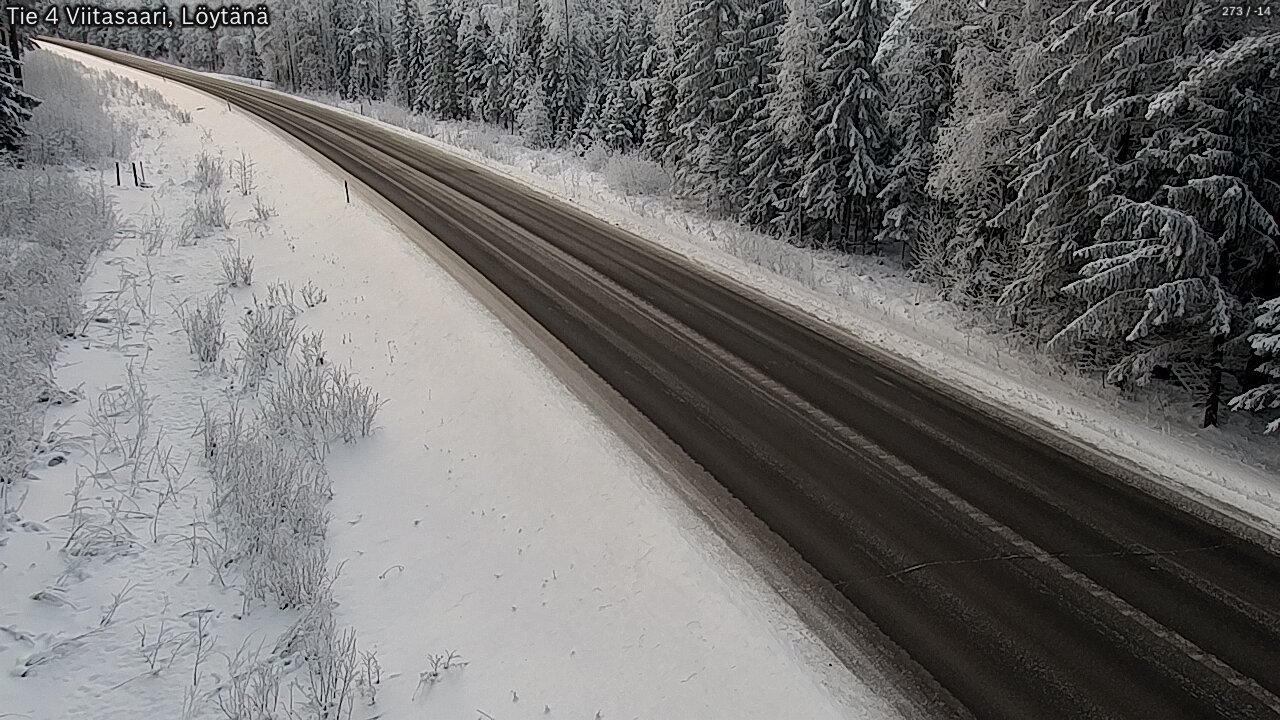Weather Camera Image Road 4 Viitasaari, Löytänä, Viitasaari, Keski-Suomi