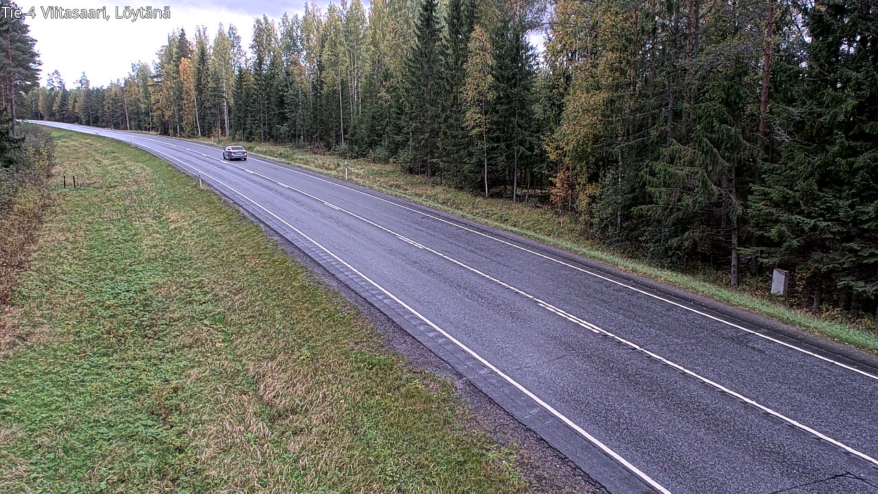 Weather Camera Image Väg 4 Viitasaari, Löytänä, Viitasaari, Keski-Suomi