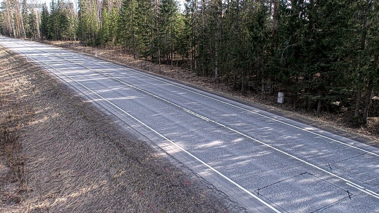Weather Camera Image Road 4 Viitasaari, Löytänä, Viitasaari, Keski-Suomi
