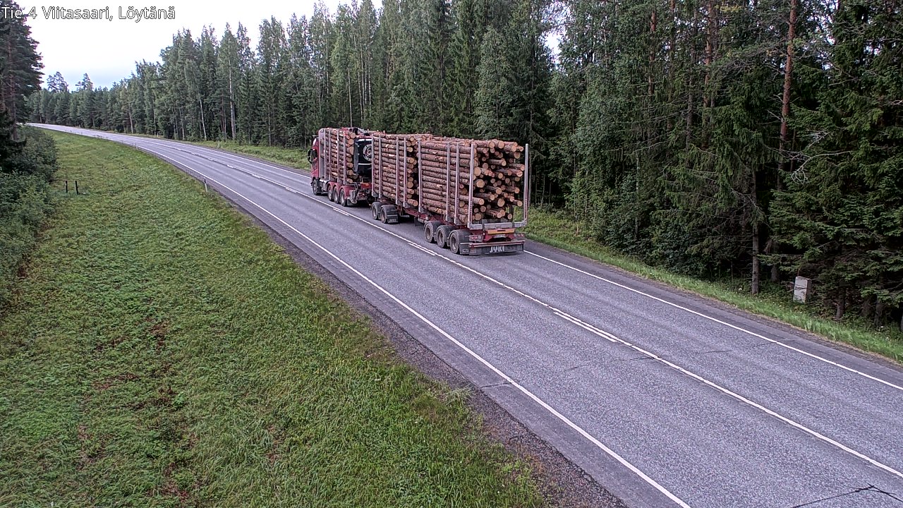 Weather Camera Image Road 4 Viitasaari, Löytänä, Viitasaari, Keski-Suomi
