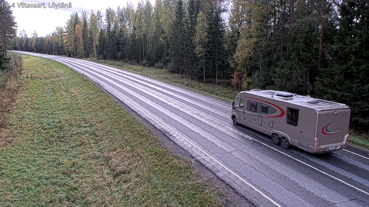 Weather Camera Image Väg 4 Viitasaari, Löytänä, Viitasaari, Keski-Suomi