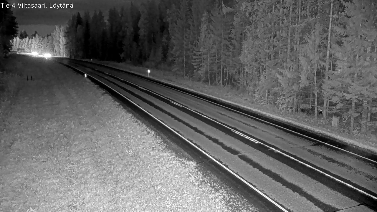 Weather Camera Image Väg 4 Viitasaari, Löytänä, Viitasaari, Keski-Suomi