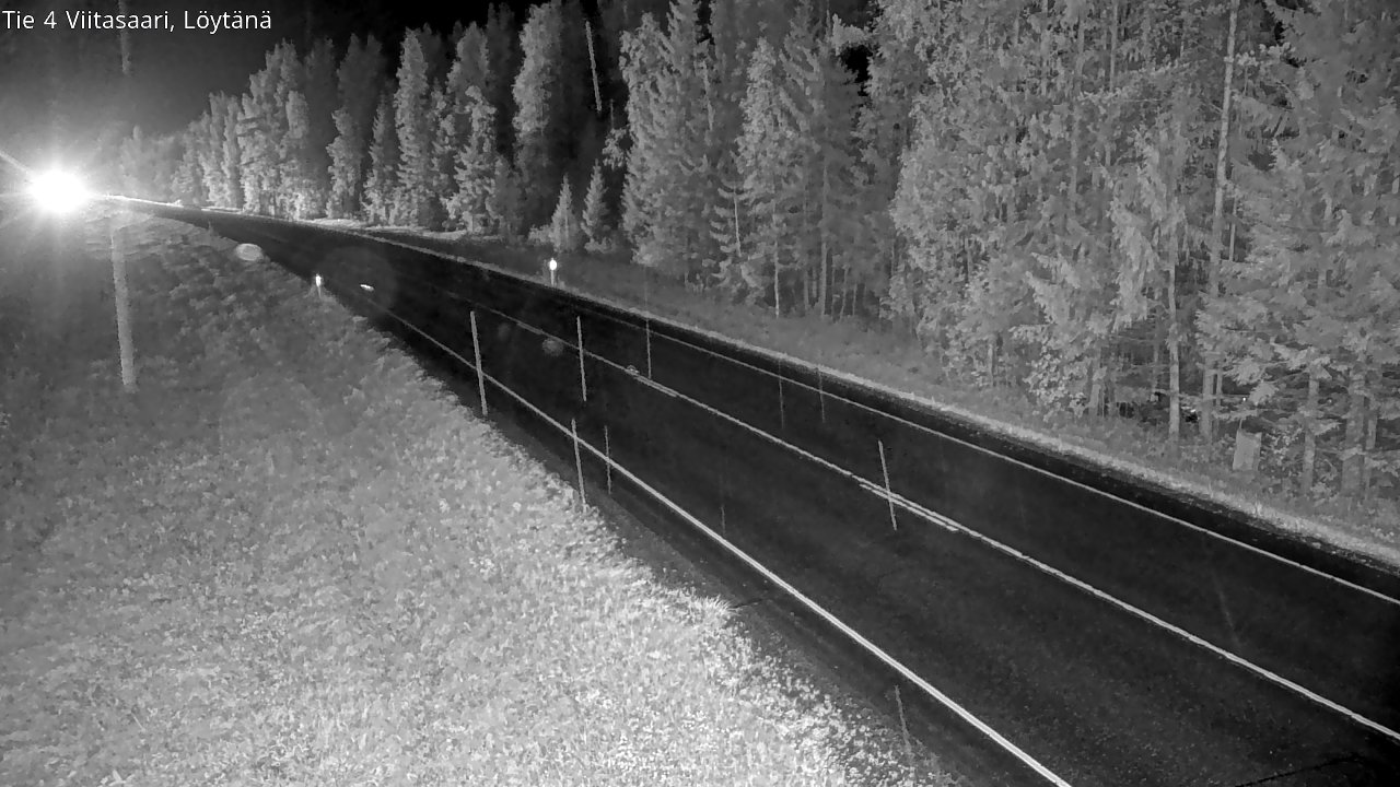 Weather Camera Image Väg 4 Viitasaari, Löytänä, Viitasaari, Keski-Suomi