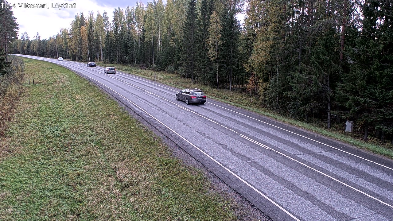 Weather Camera Image Väg 4 Viitasaari, Löytänä, Viitasaari, Keski-Suomi