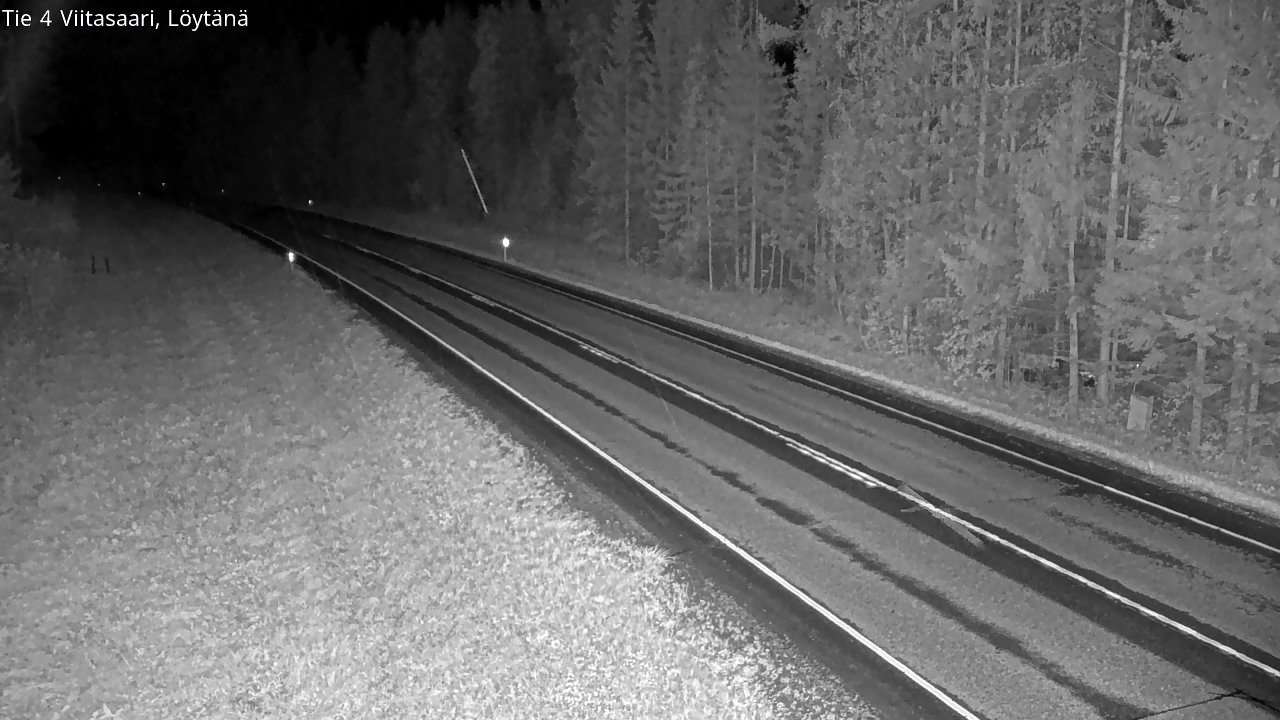 Weather Camera Image Väg 4 Viitasaari, Löytänä, Viitasaari, Keski-Suomi