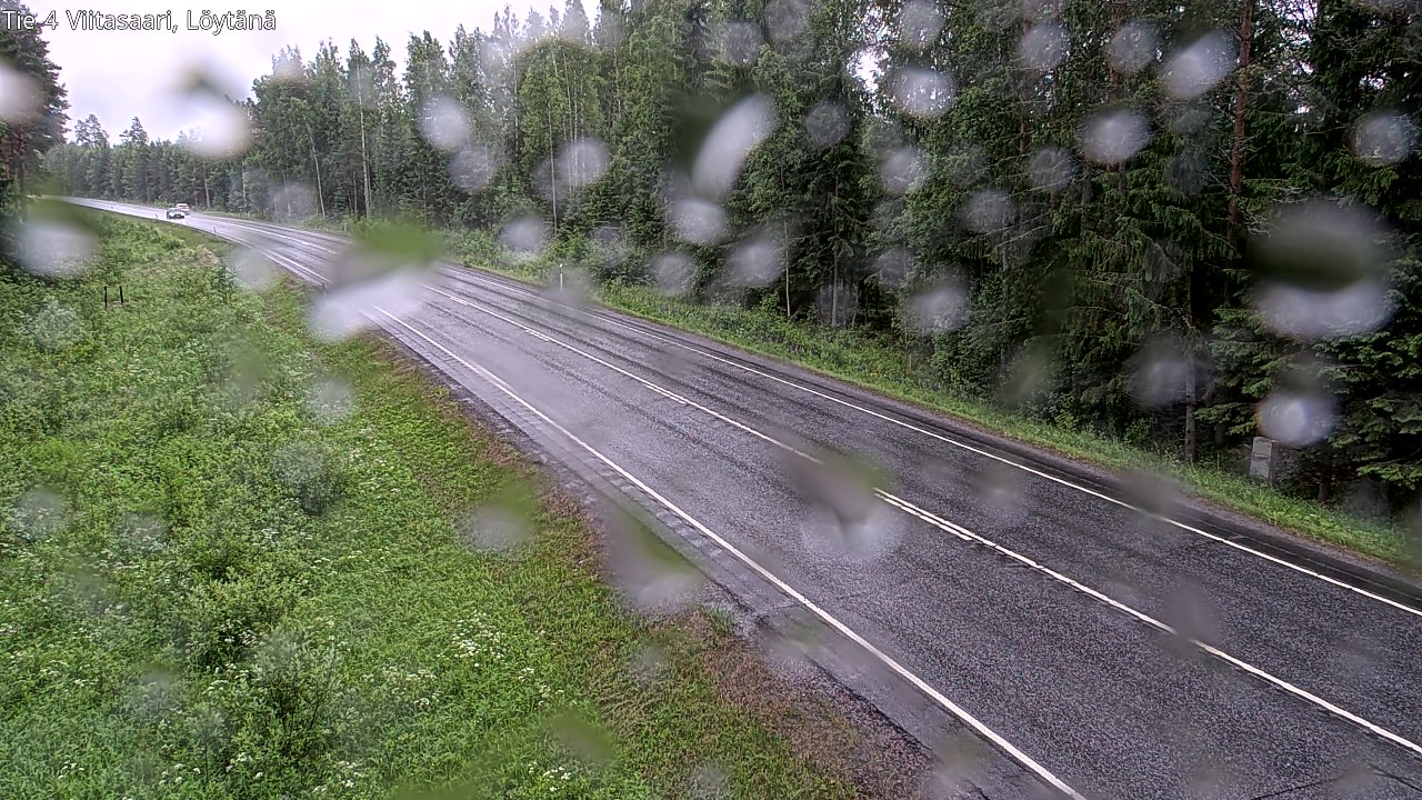 Weather Camera Image Road 4 Viitasaari, Löytänä, Viitasaari, Keski-Suomi