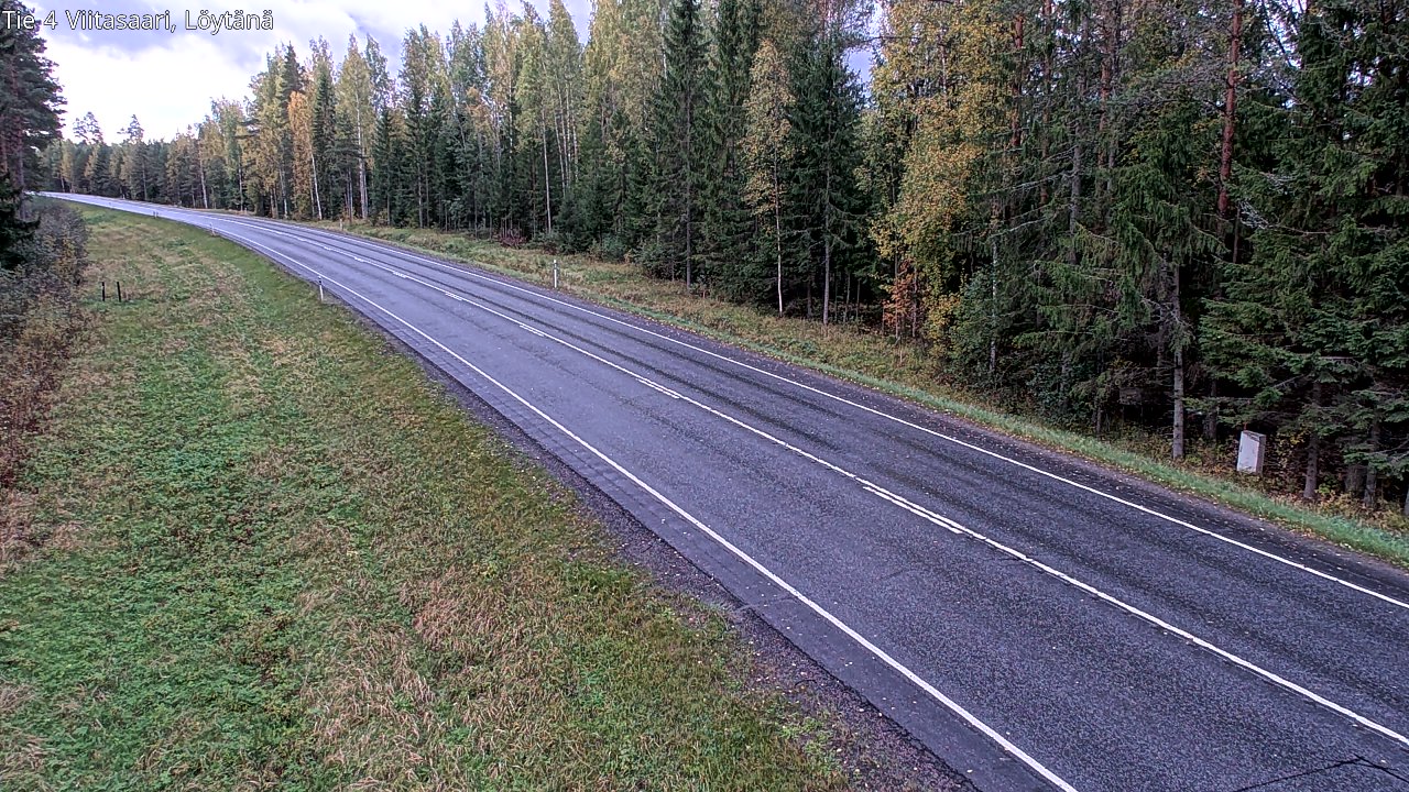 Weather Camera Image Väg 4 Viitasaari, Löytänä, Viitasaari, Keski-Suomi