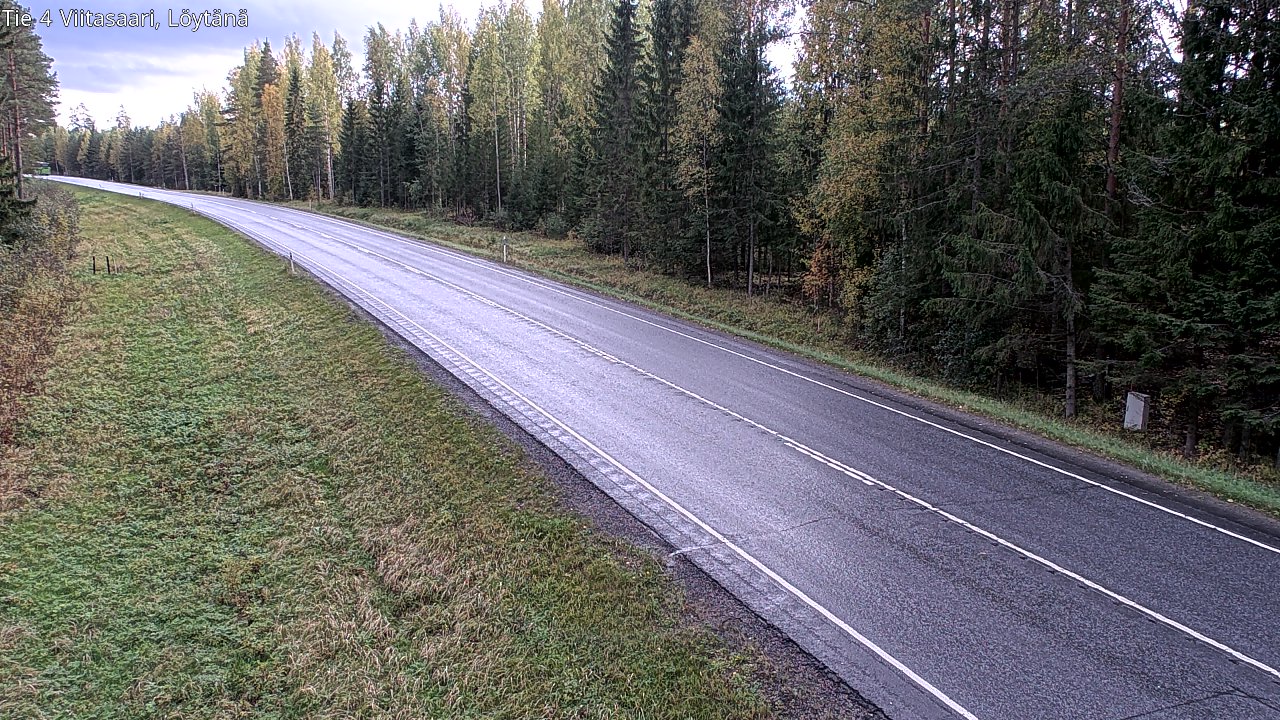 Weather Camera Image Väg 4 Viitasaari, Löytänä, Viitasaari, Keski-Suomi