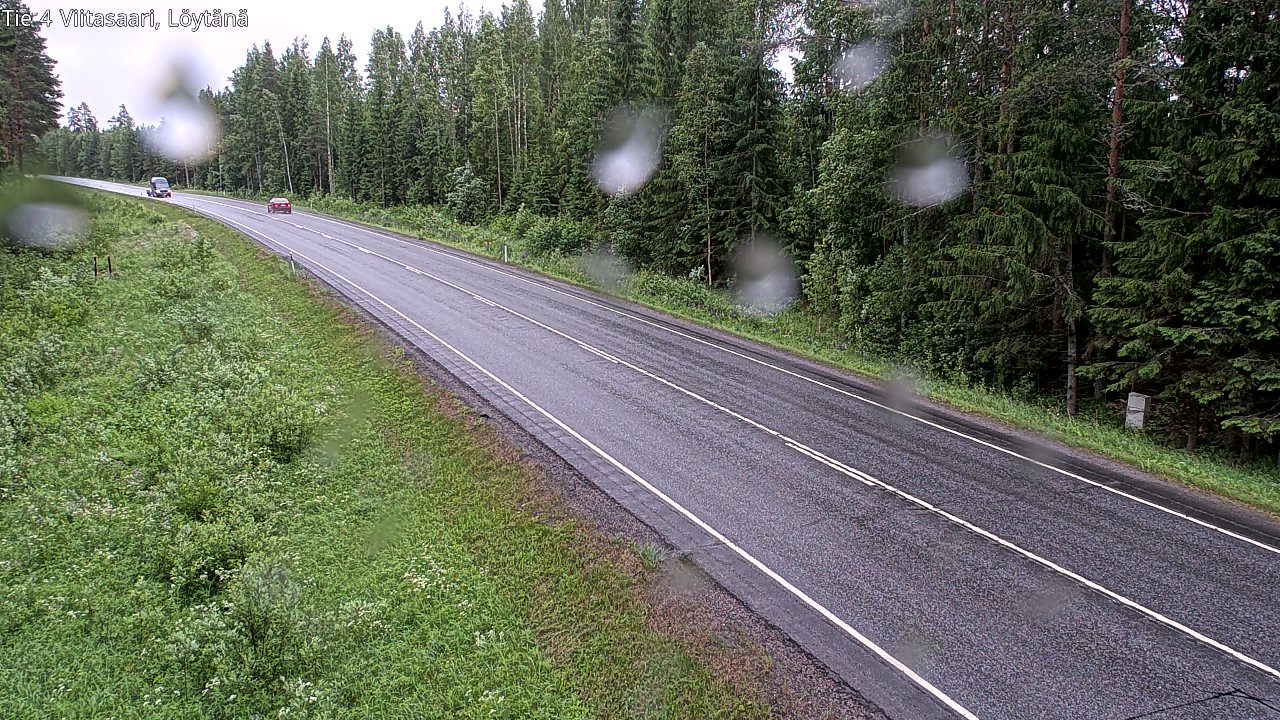 Weather Camera Image Väg 4 Viitasaari, Löytänä, Viitasaari, Keski-Suomi