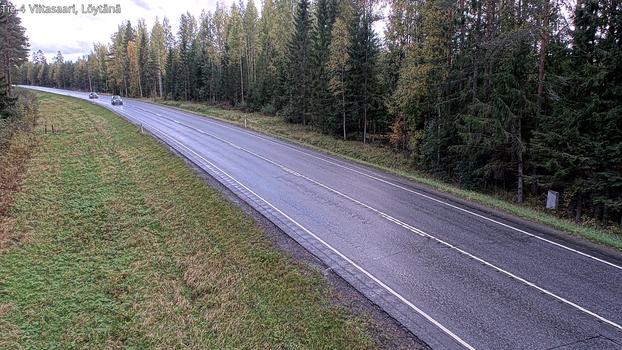 Weather Camera Image Väg 4 Viitasaari, Löytänä, Viitasaari, Keski-Suomi
