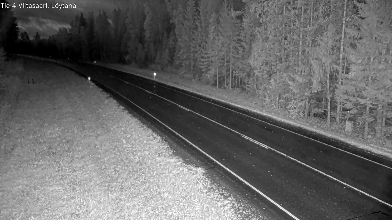 Weather Camera Image Väg 4 Viitasaari, Löytänä, Viitasaari, Keski-Suomi