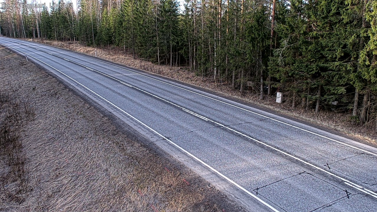 Weather Camera Image Road 4 Viitasaari, Löytänä, Viitasaari, Keski-Suomi