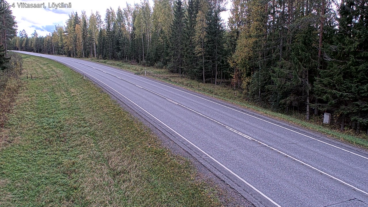 Weather Camera Image Väg 4 Viitasaari, Löytänä, Viitasaari, Keski-Suomi