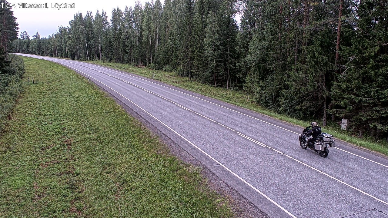 Weather Camera Image Road 4 Viitasaari, Löytänä, Viitasaari, Keski-Suomi