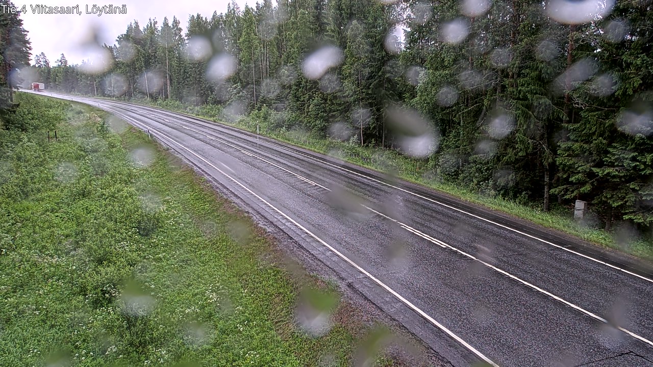 Weather Camera Image Väg 4 Viitasaari, Löytänä, Viitasaari, Keski-Suomi